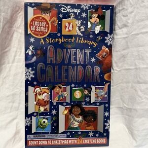 NEW Disney Advent Calendar Storybook Collection with 24 Days of Books‎ Santa